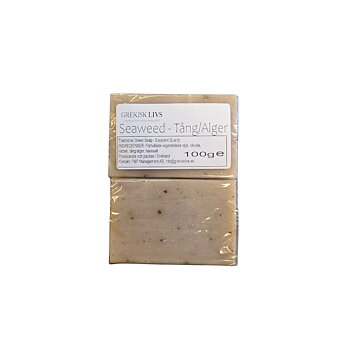 olive soap, Traditional Greek with seaweed soap 100gr.