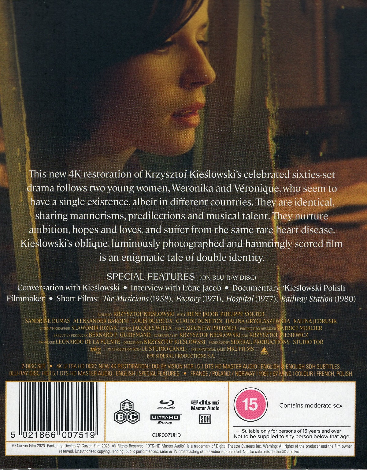 The Double Life of Veronique (ej svensk text) (4K Ultra HD + Blu-ray) - 2
