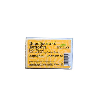 olive soap, Traditional Greek chamomile oil soap 100g