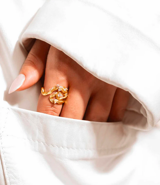 Aurum Roots Ring