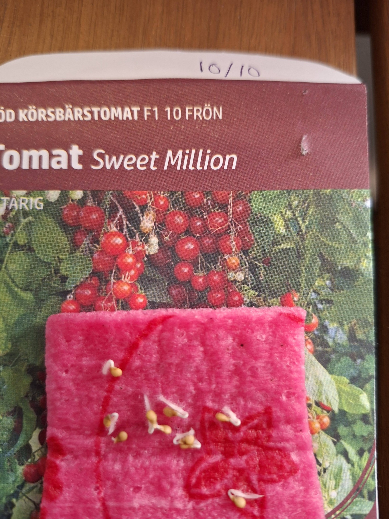 Tomat Körsbärs (vindruvstomat ) F1 Sweet million 10 frö - 2