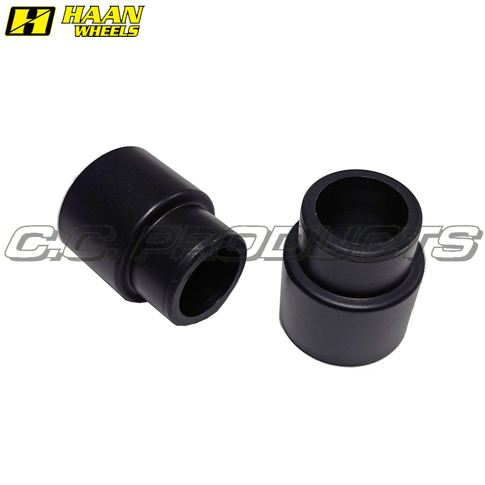 Axle spacers Haan front wheel right and left - 15 mm Wheel Axle