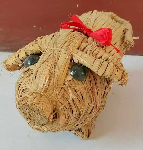 Halmgris Knut, 25 cm
