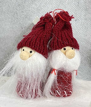 Edvard & Kerstin - tomtepar 7 cm