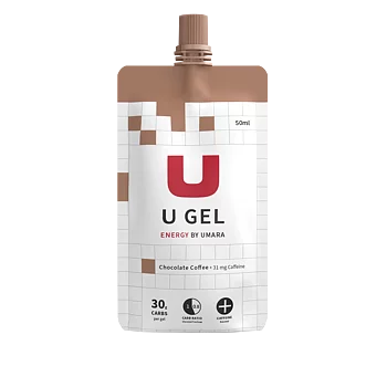 Umara U Gel 1:0,8  Sjokolade  & Kaffe 50 ml  – 30 karbohydrater  – Skrukork