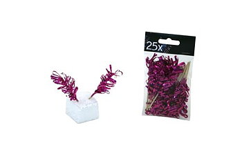 Partypicks 8cm 25-pack rosa