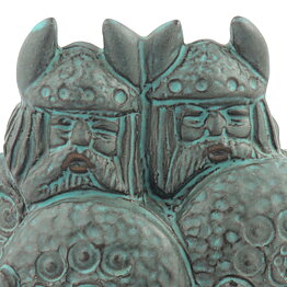 Ester Wallin (1970) Two Rounded Vikings 17/16 cm #0151
