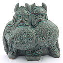 Ester Wallin (1970) Two Rounded Vikings 17/16 cm #0151