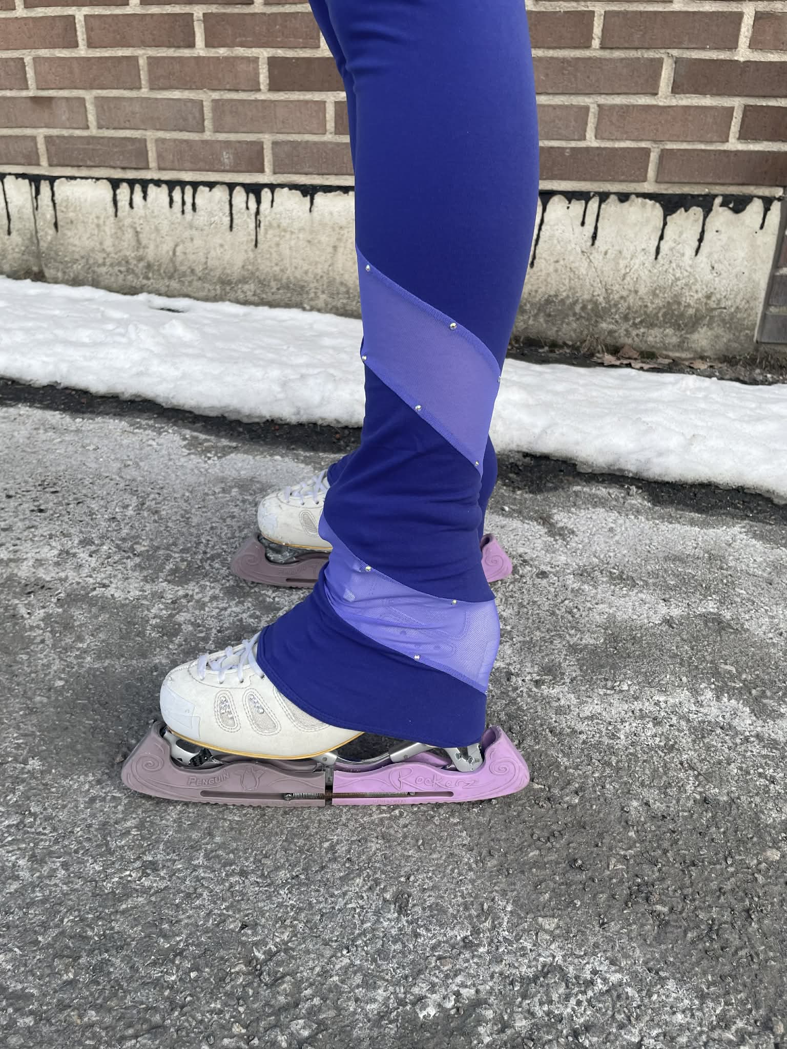 Byxor från Bolero med meshparti och kristaller - 7