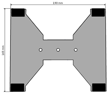 Monteringsplåt SL-35MP