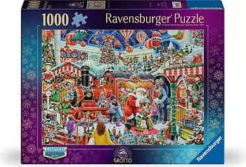 Christmas No 29: Santa´s Steam Train Grotto, 1000 Bitar Ravensburger