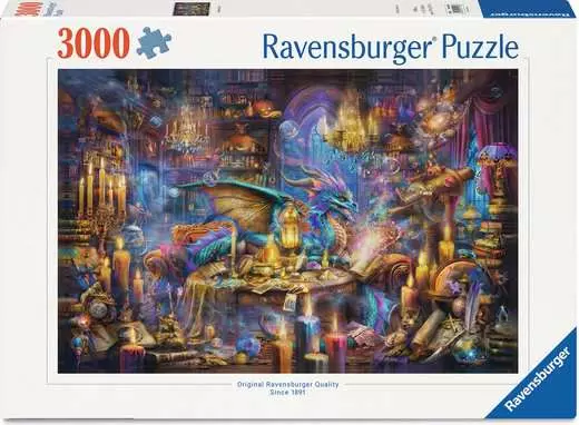 Dragon´s Library, 3000 Bitar Ravensburger - 2