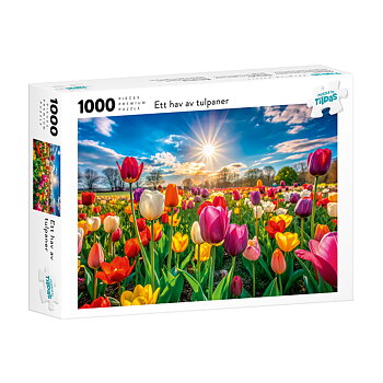 Ett Hav av Tulpaner,  1000Bitar Tildas