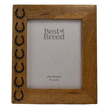 Photo Frame Horseshoes Mango Wood