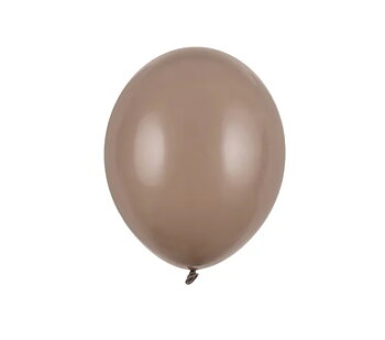Miniballonger pastell - Cappuccino (100-pack)