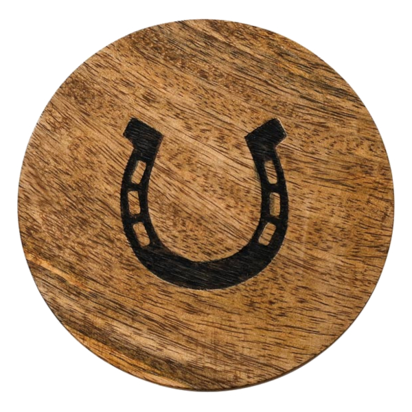 Coasters Horseshoes Mango Wood 4-pack - 2