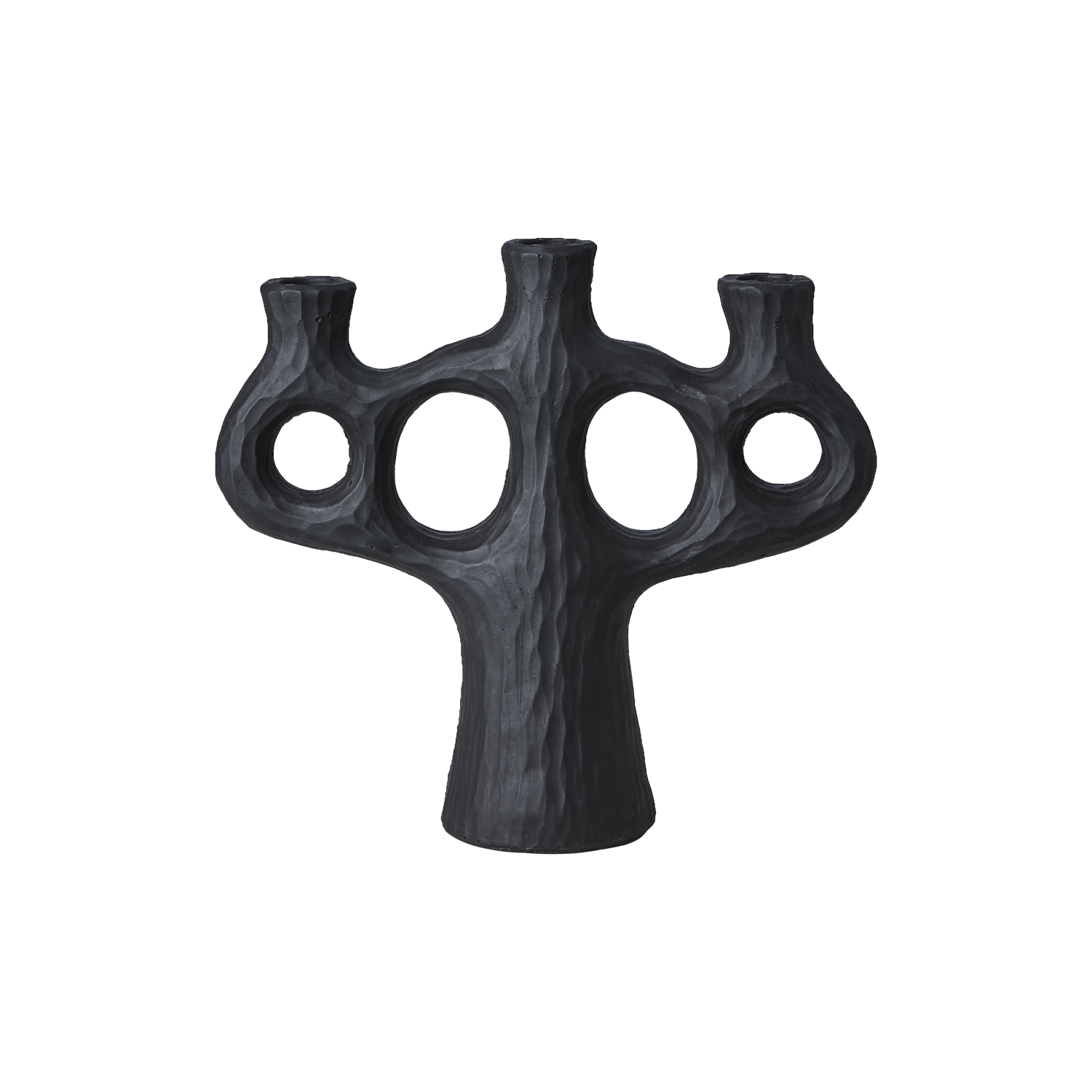 Trearmad Ljusstake - Betong - 4