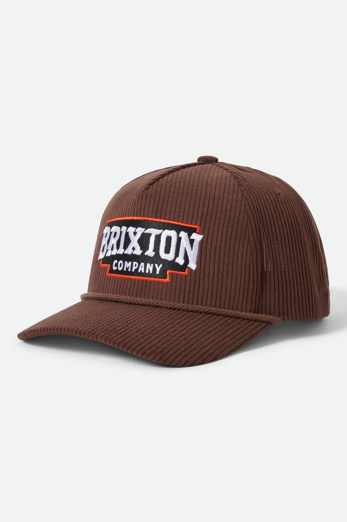 Pierson snapback brun 