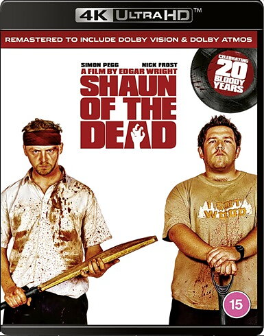 Shaun Of The Dead - 20th Anniversary Edition (BLU-RAY 4K ULTRA HD + BLU-RAY)