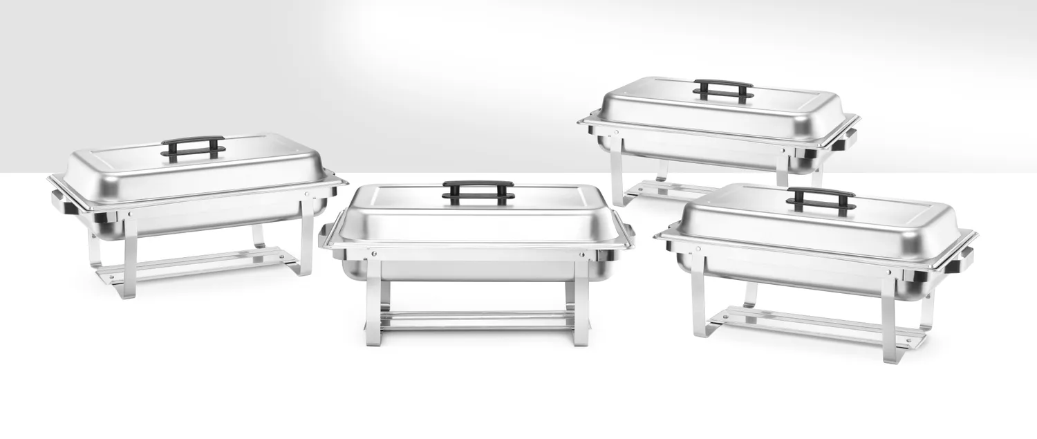Chafing Dish set om 4 - 6