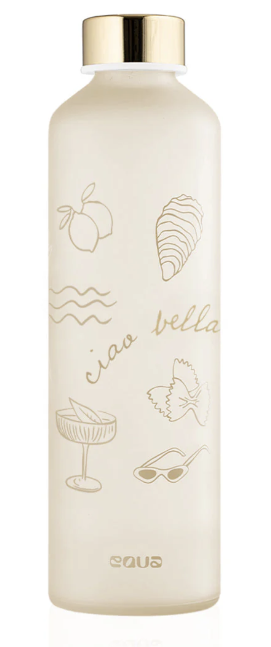 EQUA vandflaske glas 750ml Ciao Bella