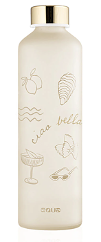 EQUA vattenflaska glas 750ml Ciao Bella