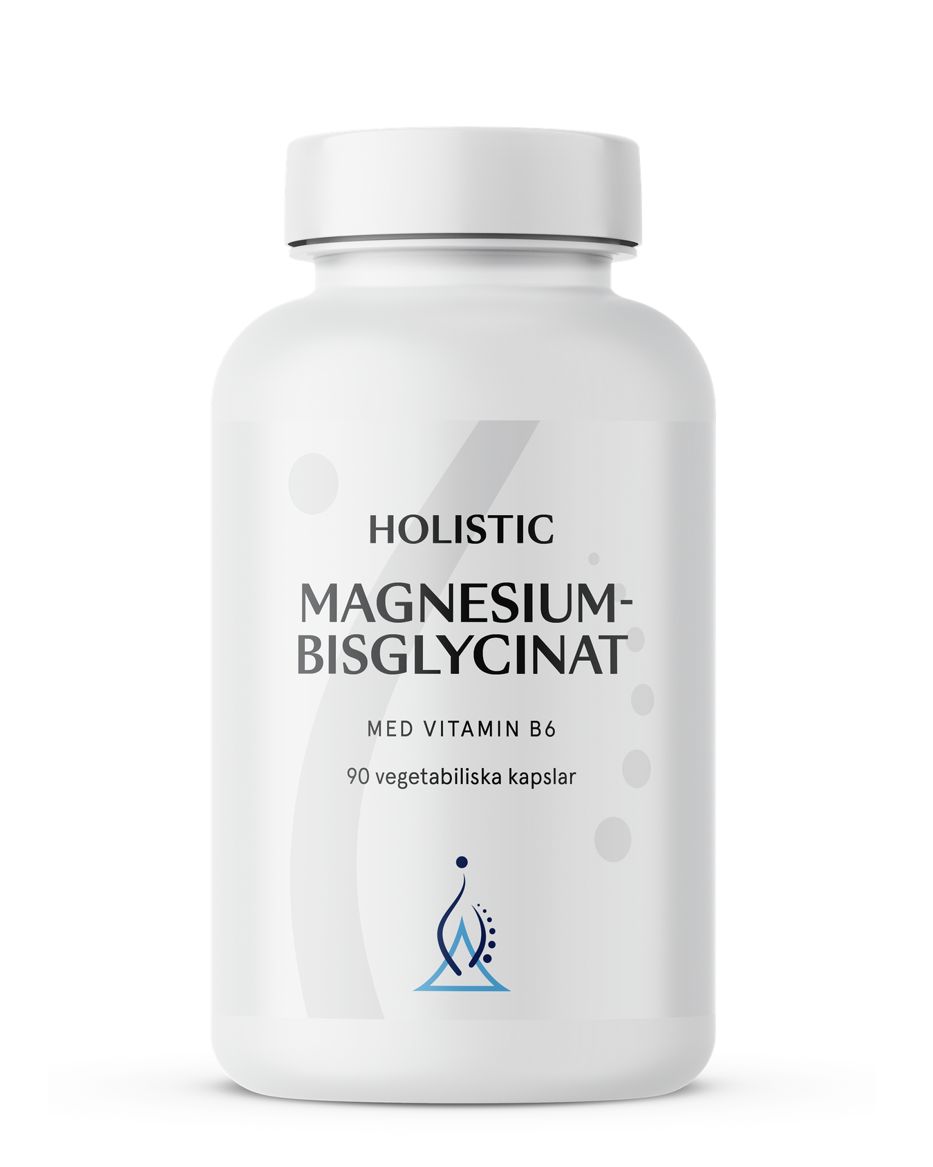 Magnesiumbisglycinat 100 mg, 90 kap, Holistic