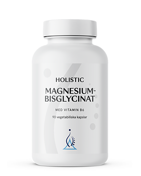 Magnesiumbisglycinat 100 mg, 90 kap, Holistic
