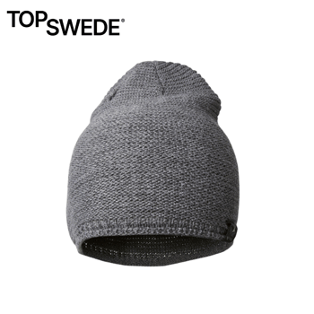 Neulottu pipo Grounded 1011 Harmaa