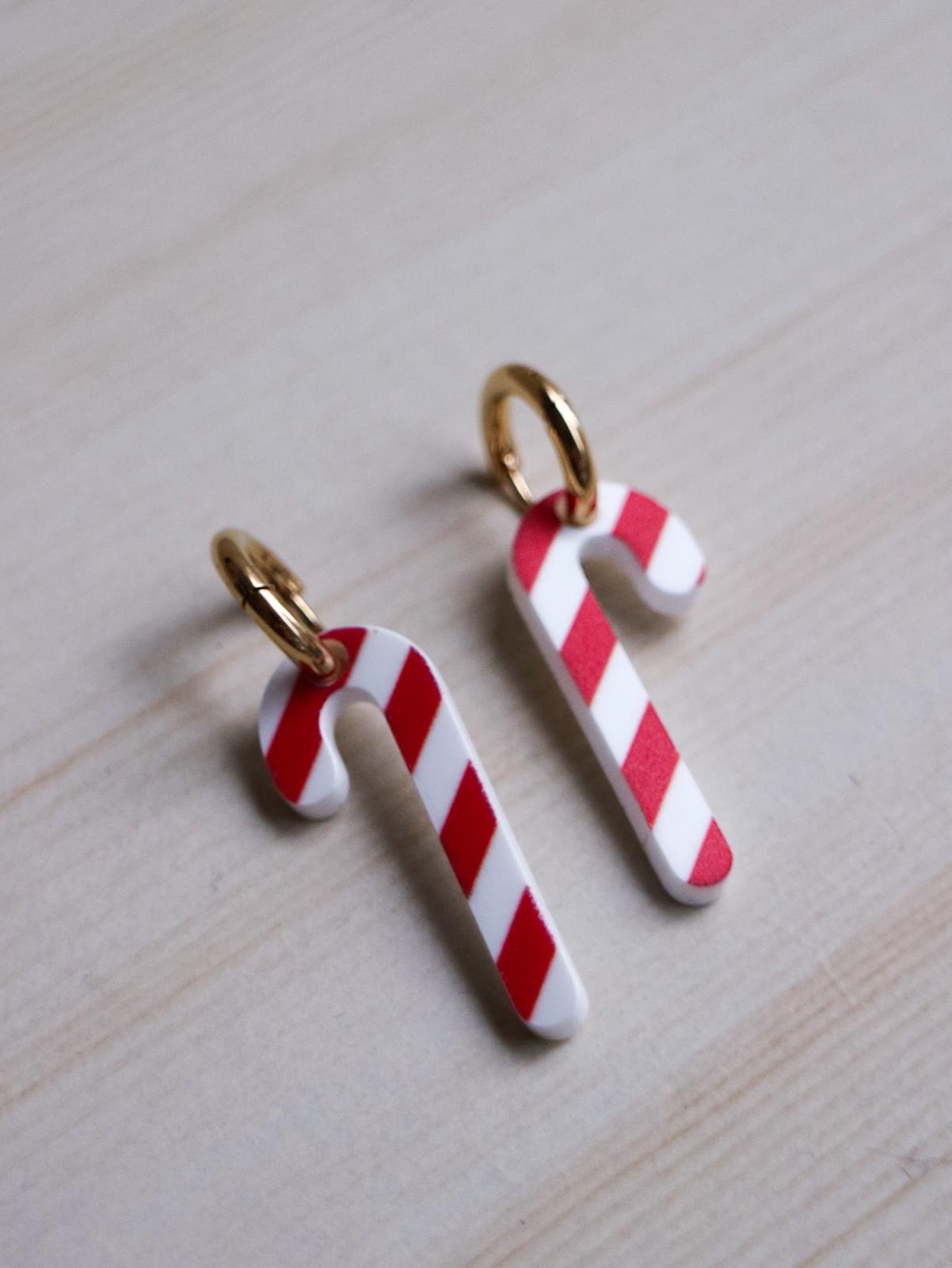 Candy cane pendant