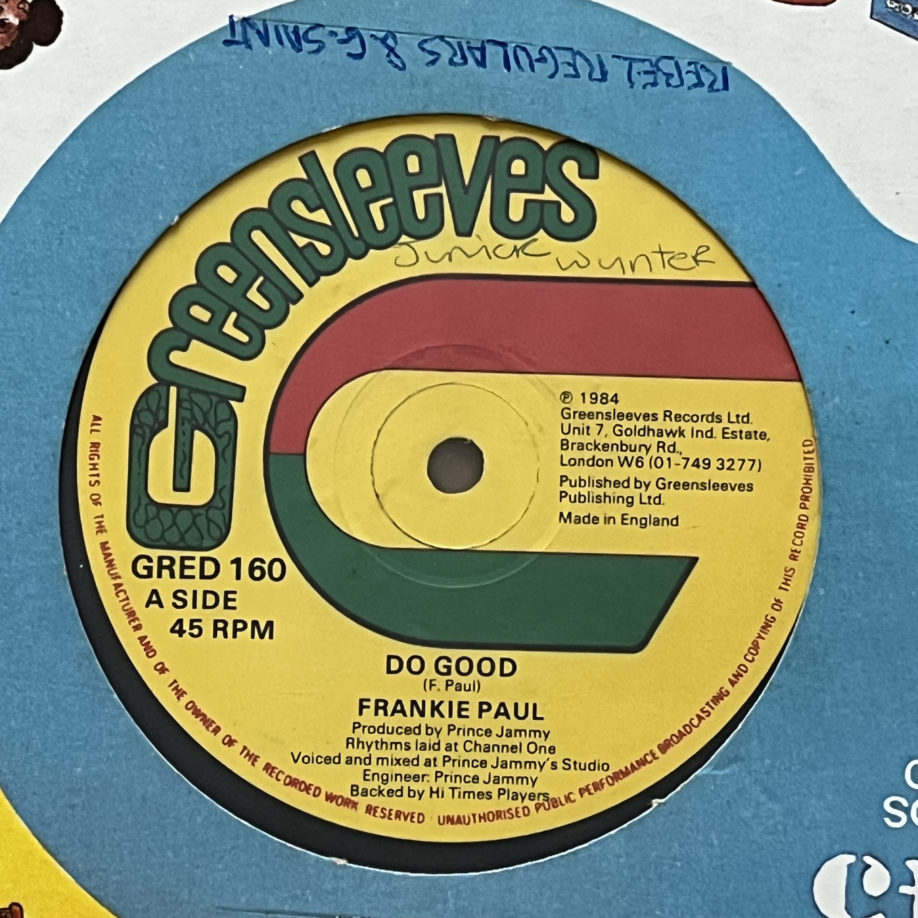 Frankie Paul – Do Good/Children Of Israel