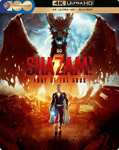Shazam: Fury Of The Gods - Limited Edition Steelbook (BLU-RAY 4K ULTRA HD + BLU-RAY)