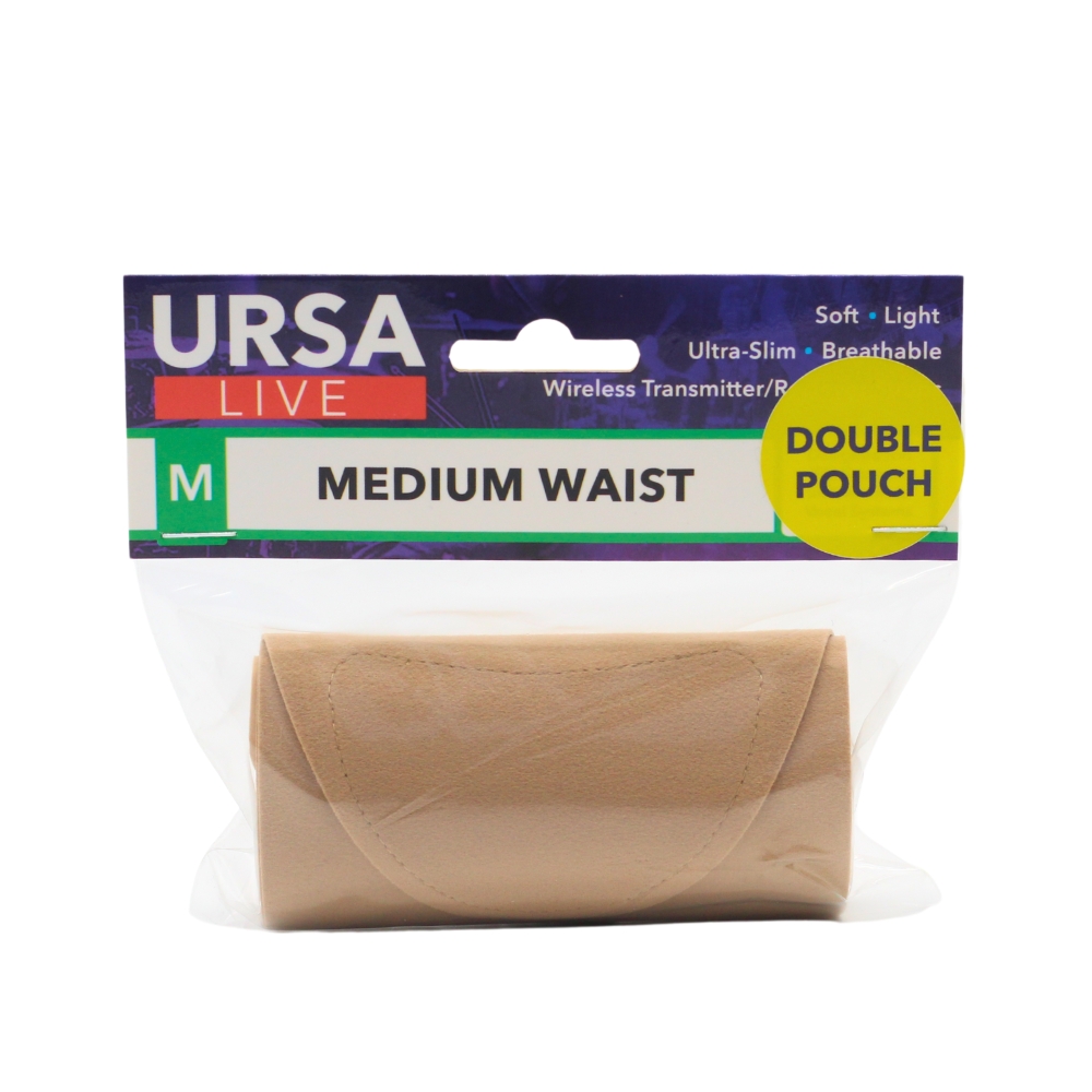 Ursa Straps - LIVE STRAP - Dubbel Pouch, Medium - Beige