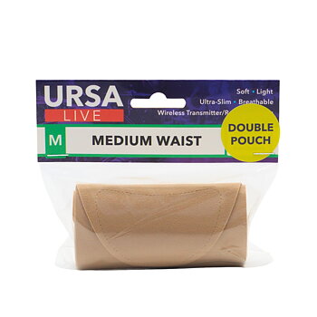 Ursa Straps - LIVE STRAP - Dubbel Pouch, Medium - Beige