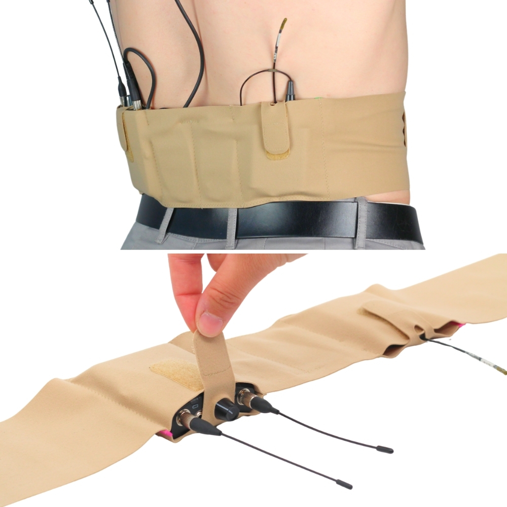 Ursa Straps - LIVE STRAP - Dubbel Pouch, Medium - Beige - 5