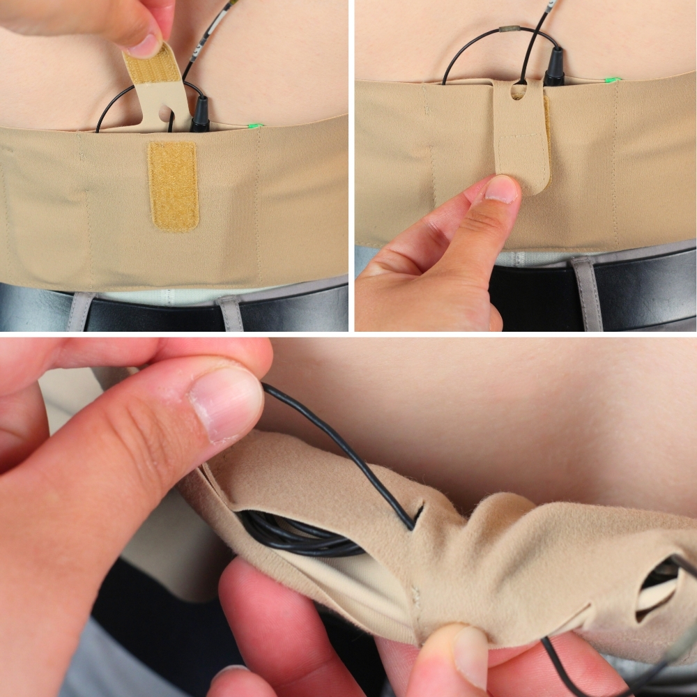 Ursa Straps - LIVE STRAP - Dubbel Pouch, Medium - Beige - 4