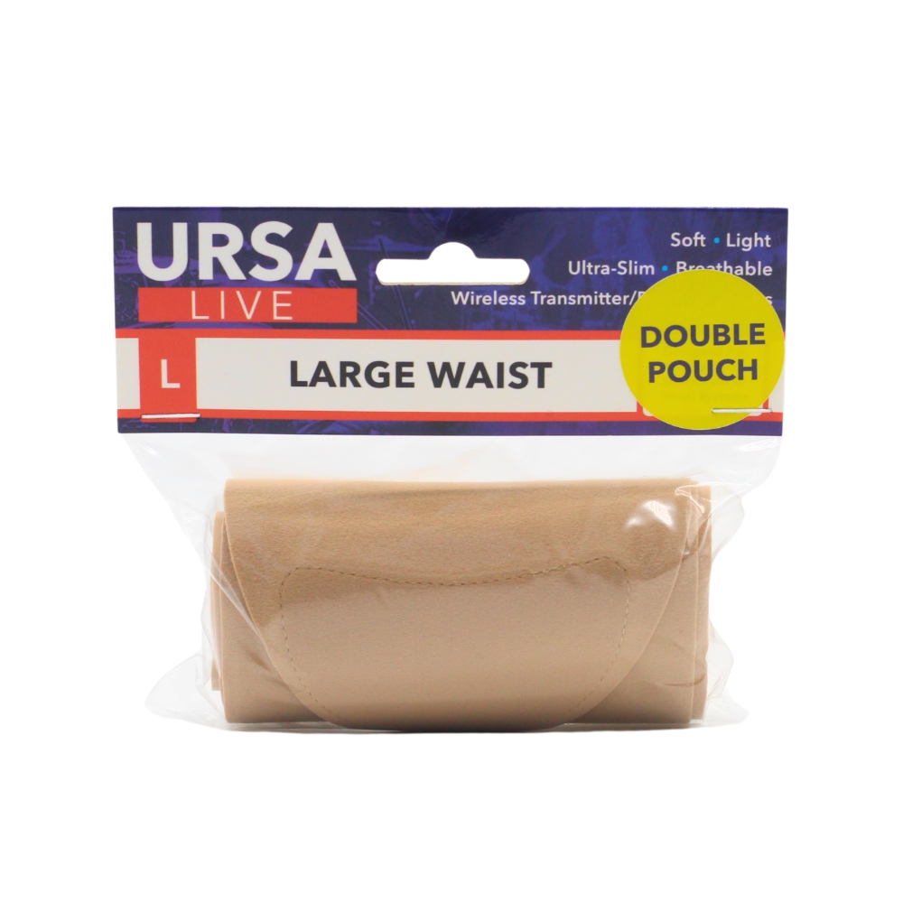 Ursa Straps - LIVE STRAP - Dubbel Pouch, Large - Beige