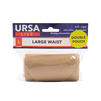 Ursa Straps - LIVE STRAP - Double Pouch, Large - Beige