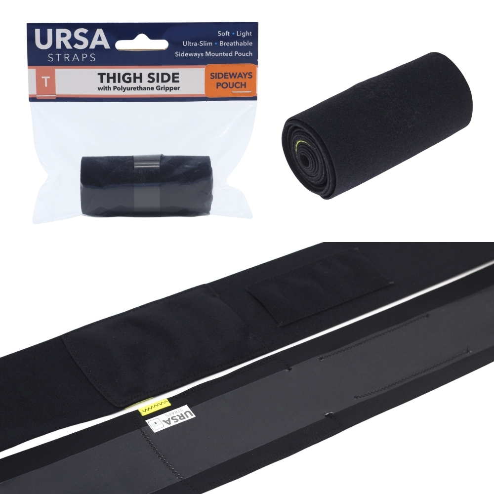 Ursa Straps - Lår, Sidopouch, Svart