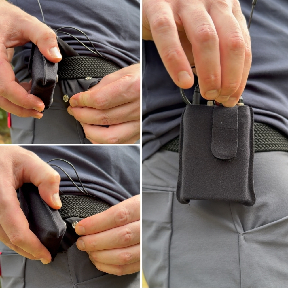 Ursa Straps - LIVE Pouch, Medium, Black - 12