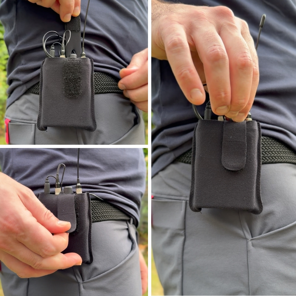 Ursa Straps - LIVE Pouch, Medium, Black - 7
