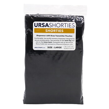 Ursa Straps - SHORTIES Large - Black