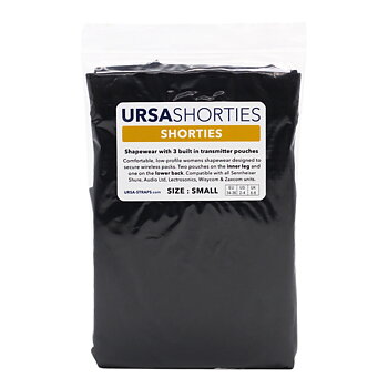 Ursa Straps - SHORTIES Small, Black