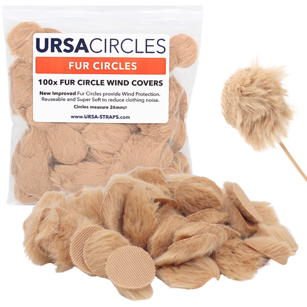 Ursa Straps - Fur Circles 100 x Beige