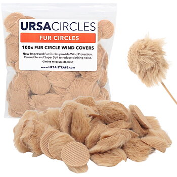 Ursa Straps - Fur Circles 100 x Beige