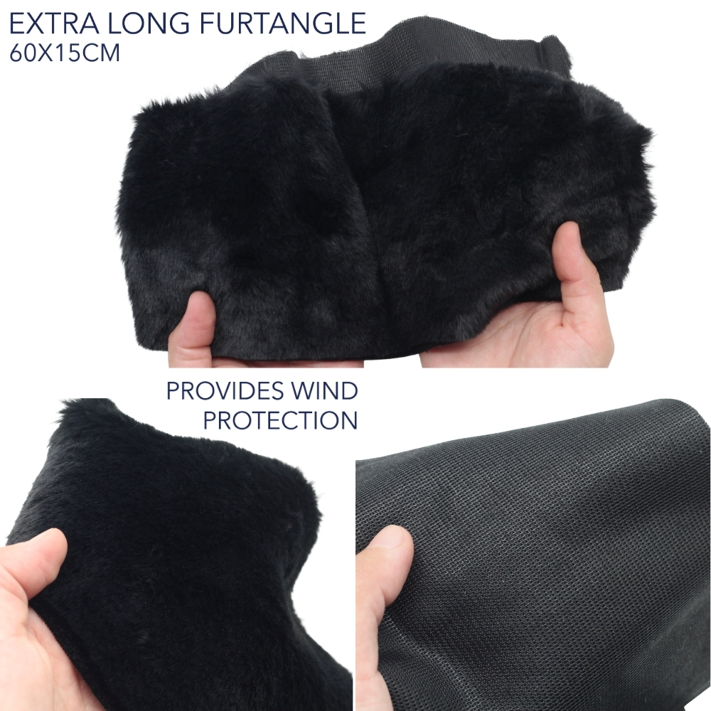Ursa Straps - Fur Tangle 15x - Svart - 5