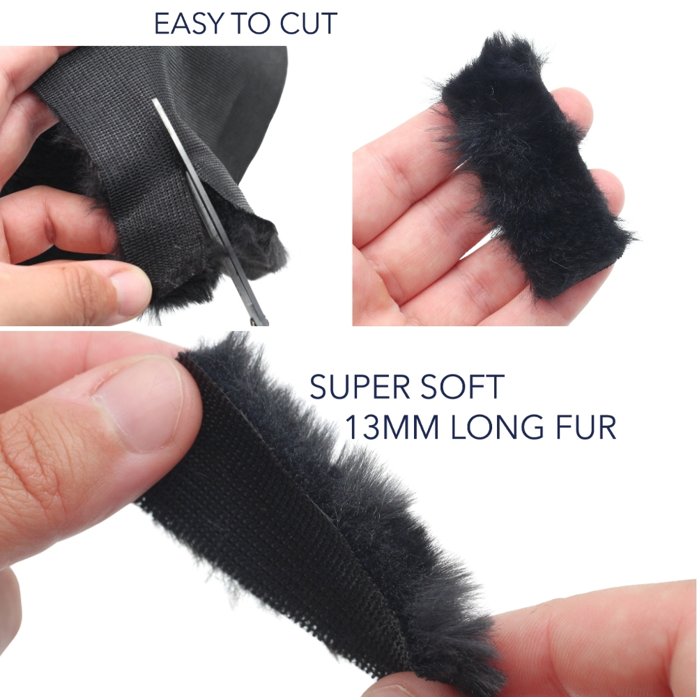 Ursa Straps - Fur Tangle 15x - Svart - 4