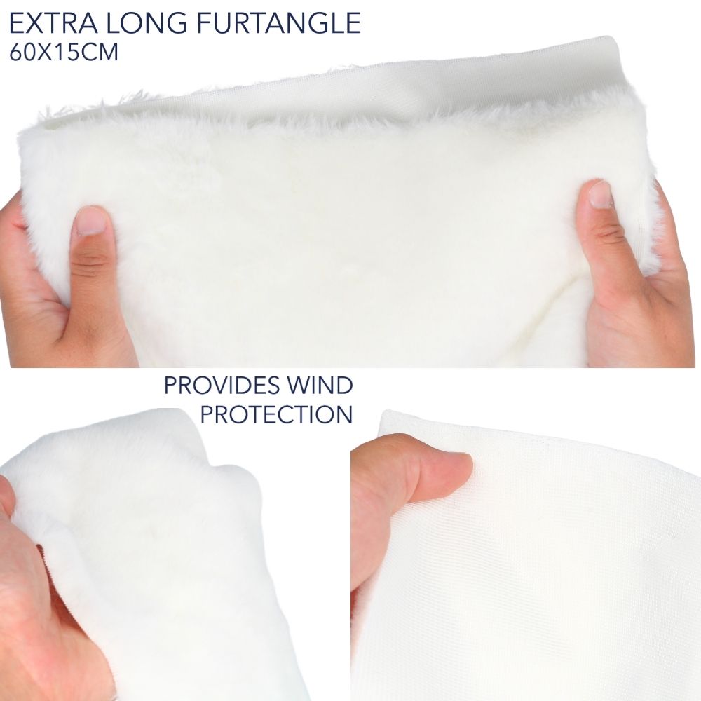 Ursa Straps - Fur Tangle 15x - Vit - 3