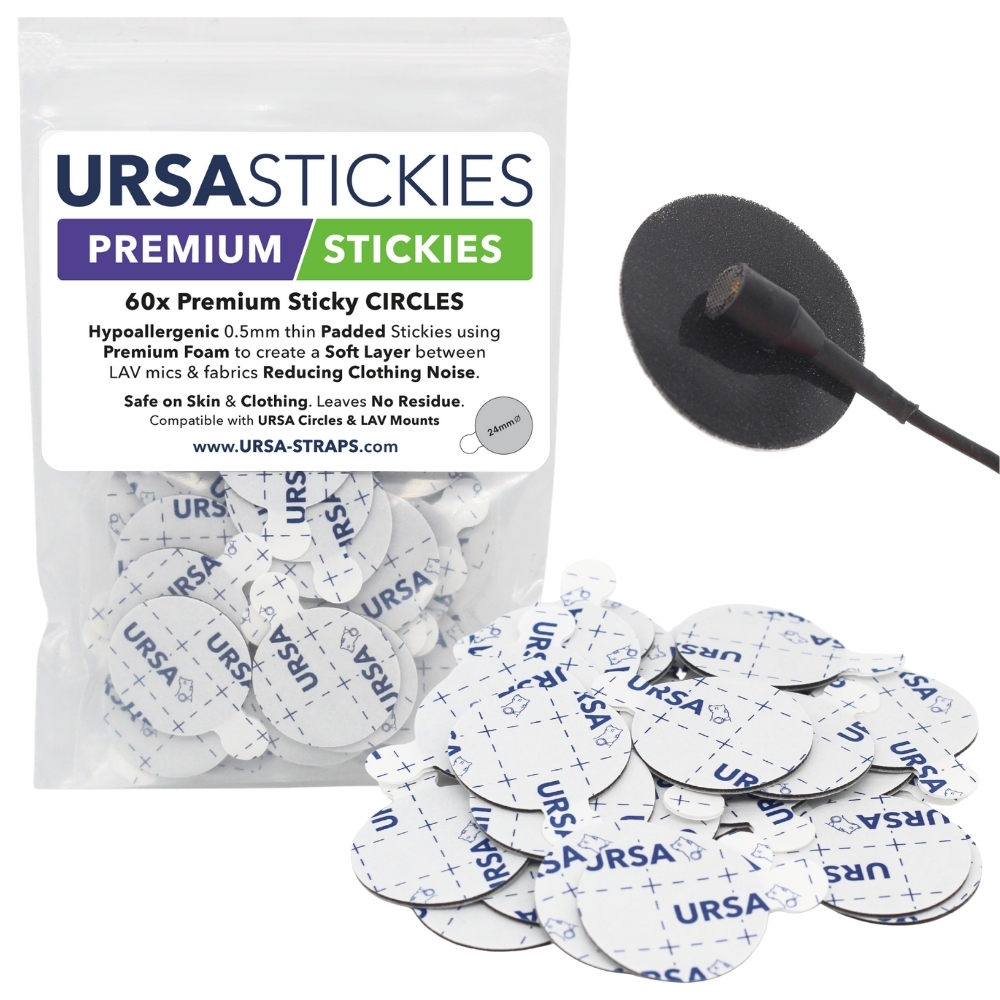 Ursa Straps - PREMIUM Sticky Circles, 60x