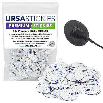 Ursa Straps - PREMIUM Sticky Circles, 60x